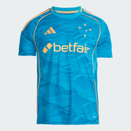 Cruzeiro Third 25/26 Adidas Torcedor Masculino - Azul