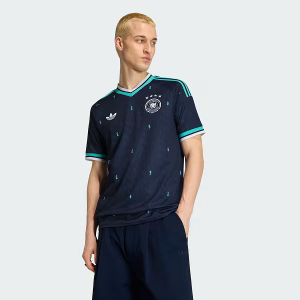 Alemanha Away 26/27 Torcedor Masculino Adidas - Azul Turquesa