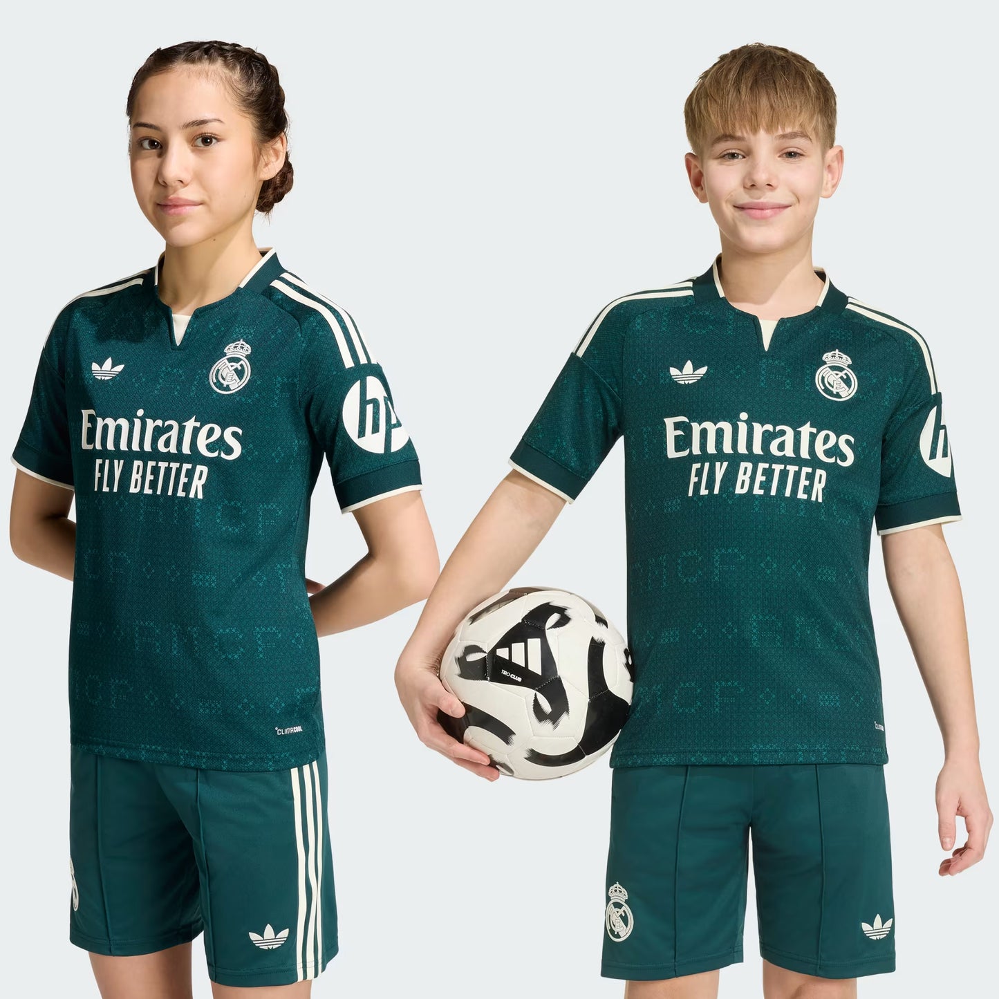 Kit Infantil Real Madrid Away 26/27 - Verde