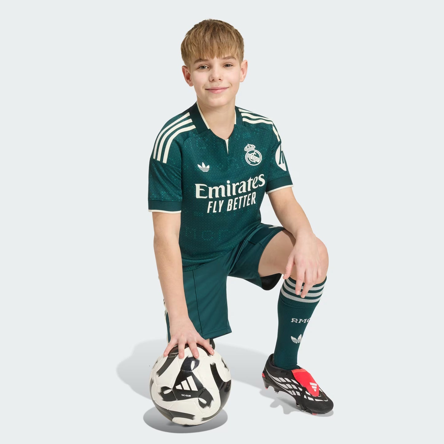 Kit Infantil Real Madrid Away 26/27 - Verde