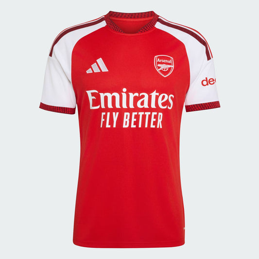 Arsenal Home 26/27 Torcedor Adidas - Vermelha e Branca