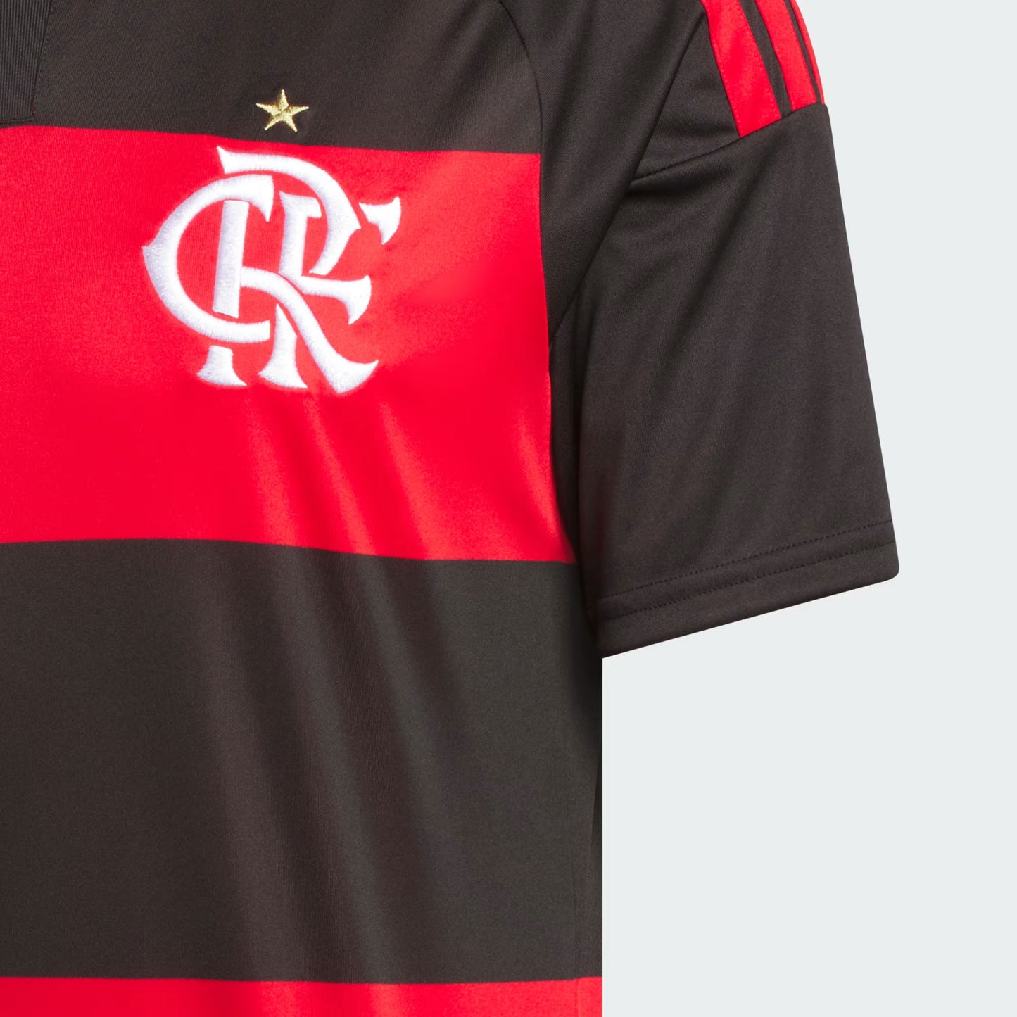 Flamengo Home 26/27 Torcedor Adidas Masculina - Vermelho e Preto