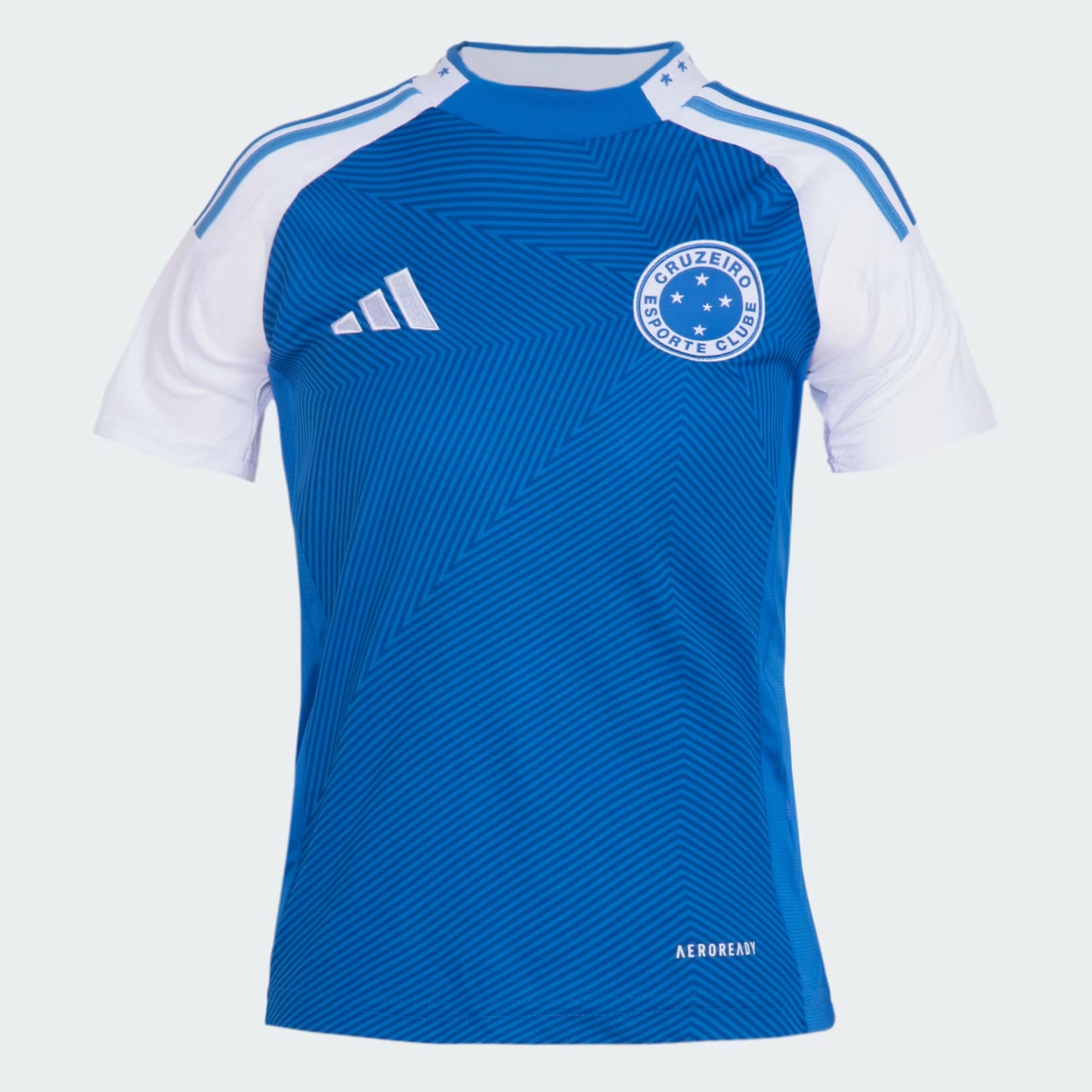 Cruzeiro Home 25/26 Adidas Feminina - Azul e Branco