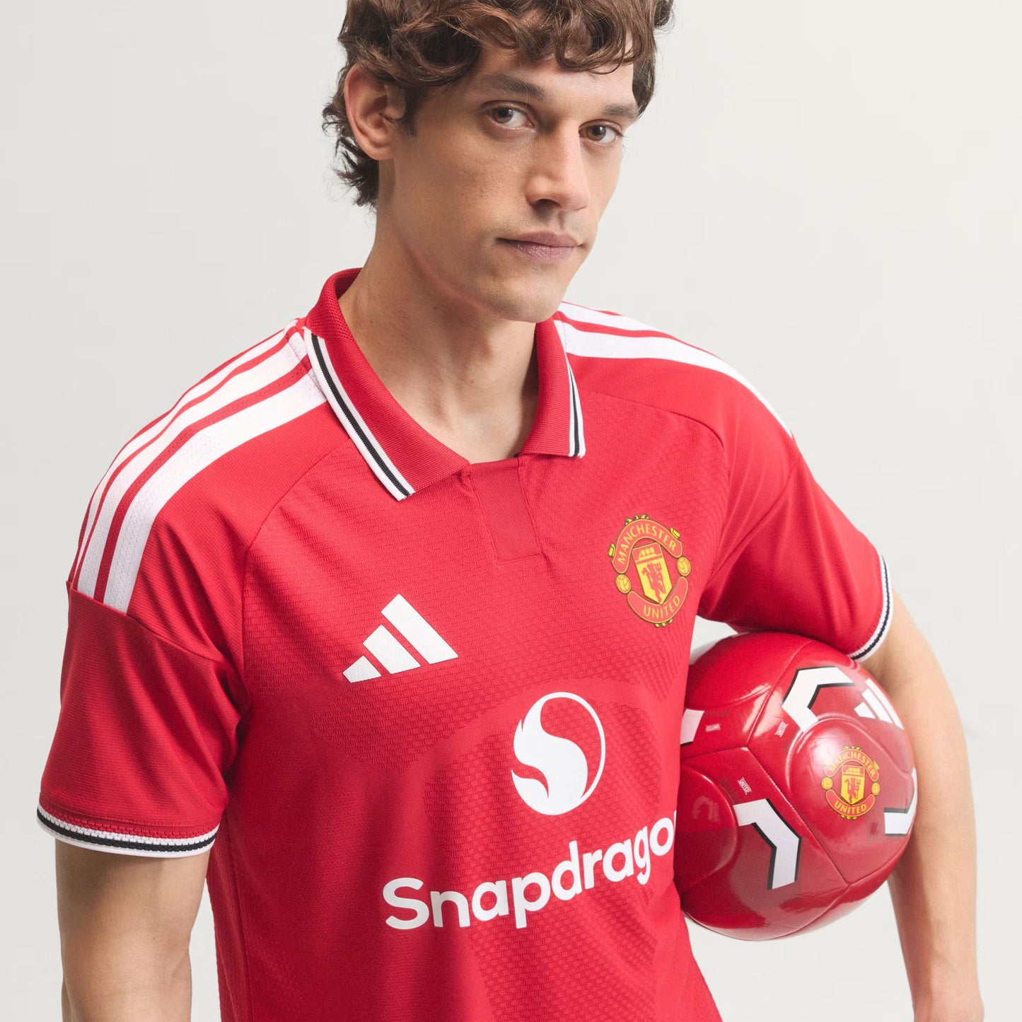 Manchester United Home 26/27 Jogador Adidas - Vermelho