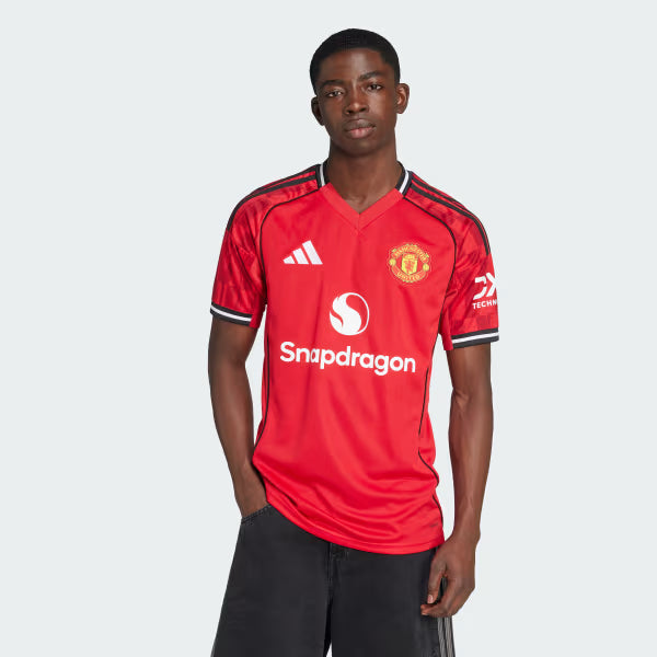 Manchester United Home 25/26 Torcedor Adidas - Vermelho
