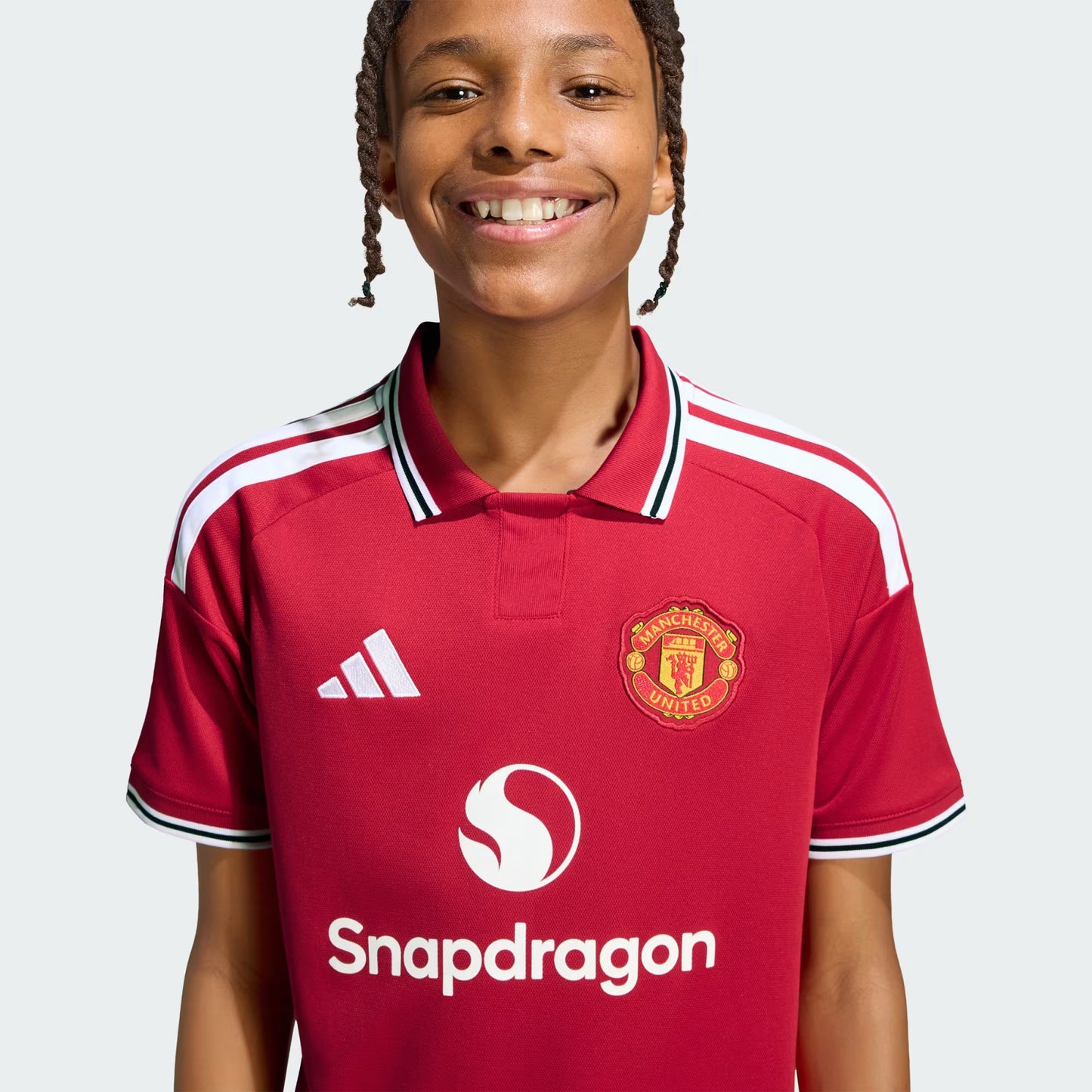 Kit infantil Manchester United Home 26/27  - Vermelho