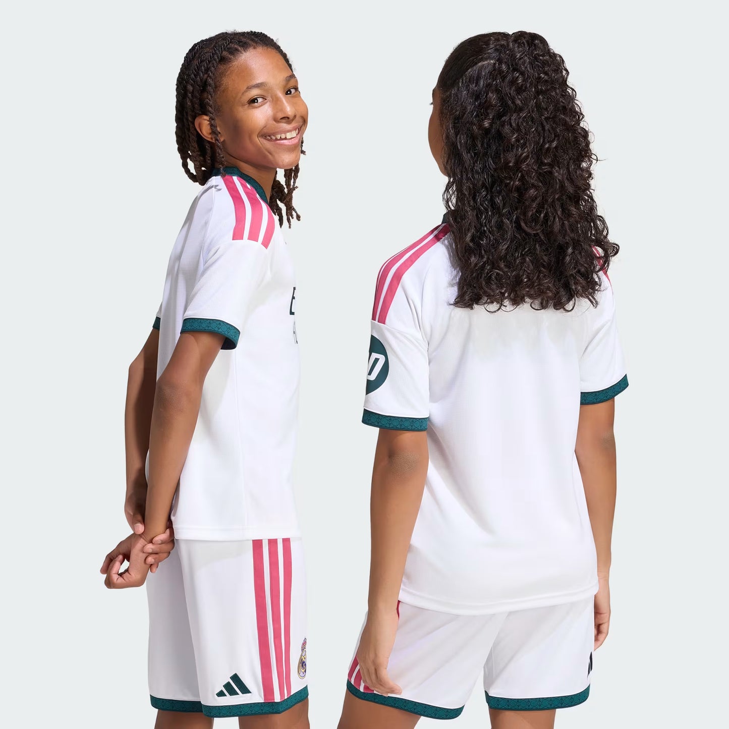 Kit Infantil Real Madrid Home 26/27 - Branca