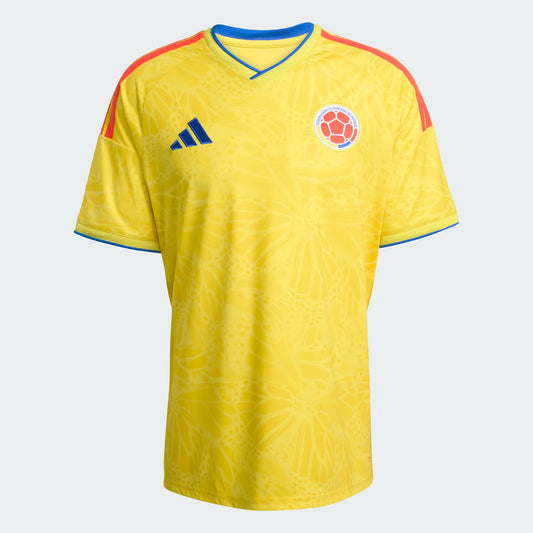Colombia Home 26/27 Masculino Torcedor Adidas - Amarela