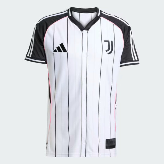 Juventus Baseball 25/26 Torcedor Adidas  - Preto e Branco