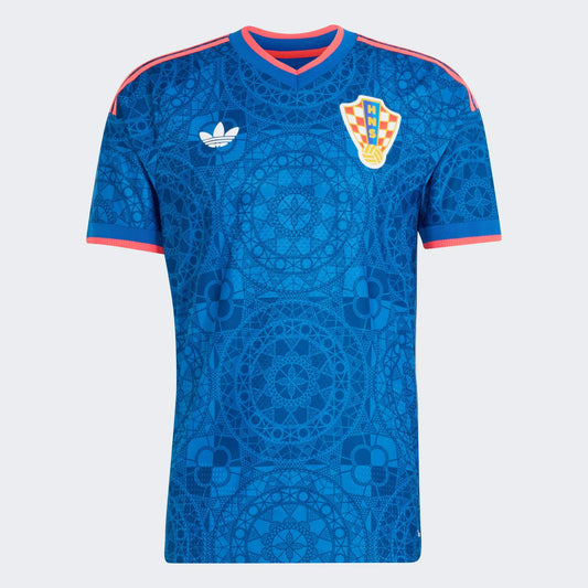 Cróacia Away 26/27 Masculino Torcedor Adidas - Azul