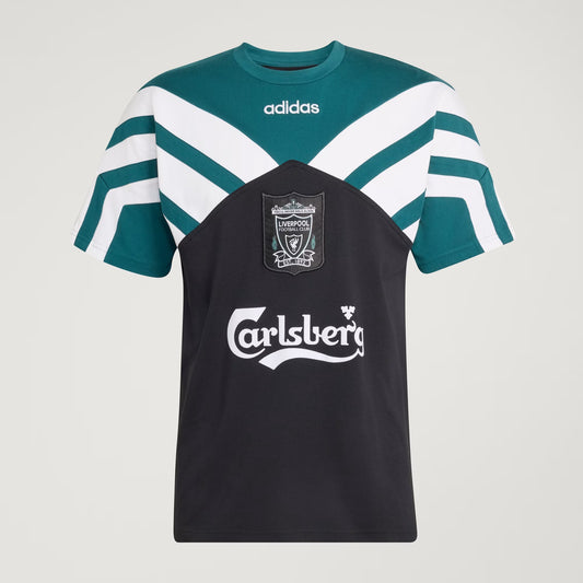 Liverpool Third Retrô 95 Adidas - Preto e Verde