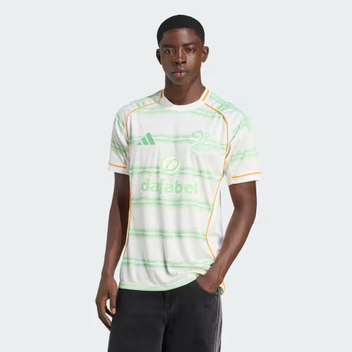 Celtic Away 25/26 Torcedor Adidas Masculina - Verde Claro