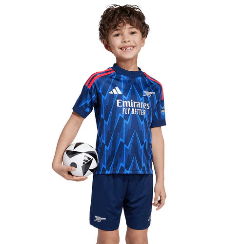 Kit Infantil Arsenal Away 25/26 - Azul