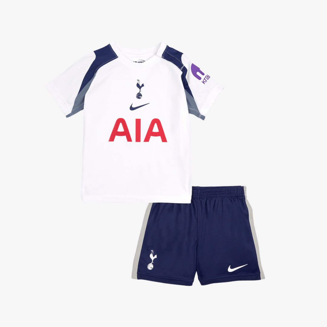 Kit Infantil Tottenham Home 25/26 - Branco