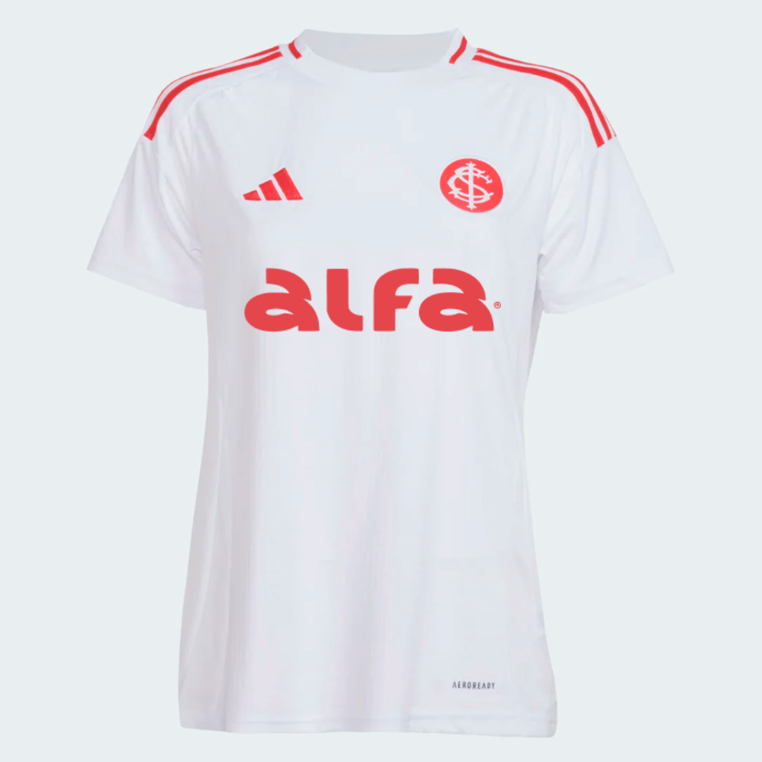 Internacional Away 25/26 Torcedor Com Patrocínios Adidas Feminina