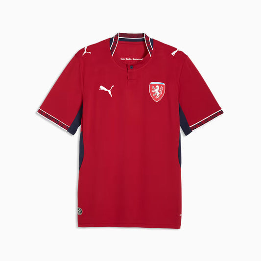 Republica Tcheca Home 26/27 Masculino Torcedor Puma - Vermelho