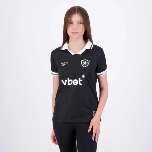 Botafogo Away 25/26 Reebok Feminina - Preto