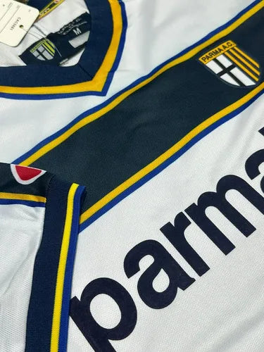 Parma Home Retrô 2002/2003 Champion - Branca