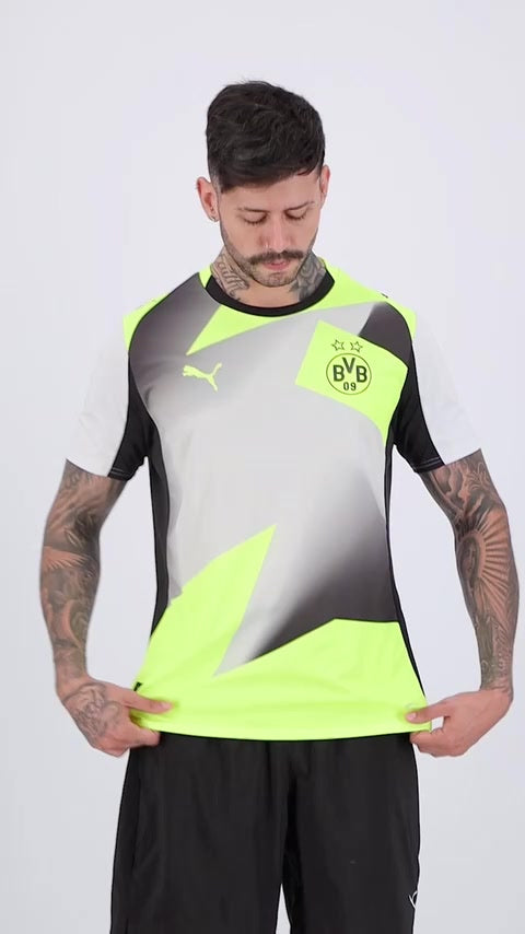 Borussia Dortmund Away 25/26 Puma - Cinza