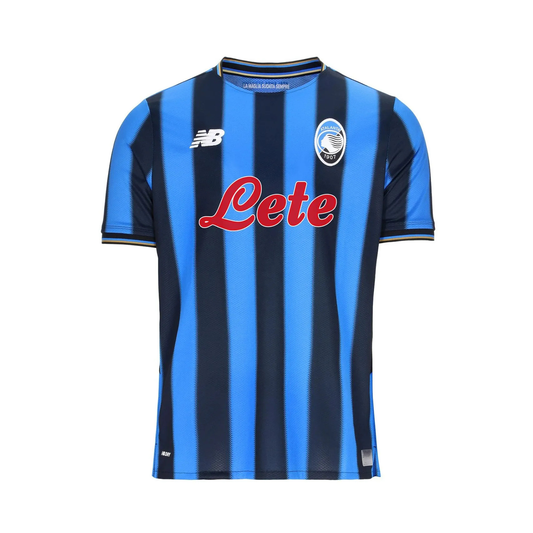 Atalanta Home 25/26 Torcedor New Balance - Azul e Preto