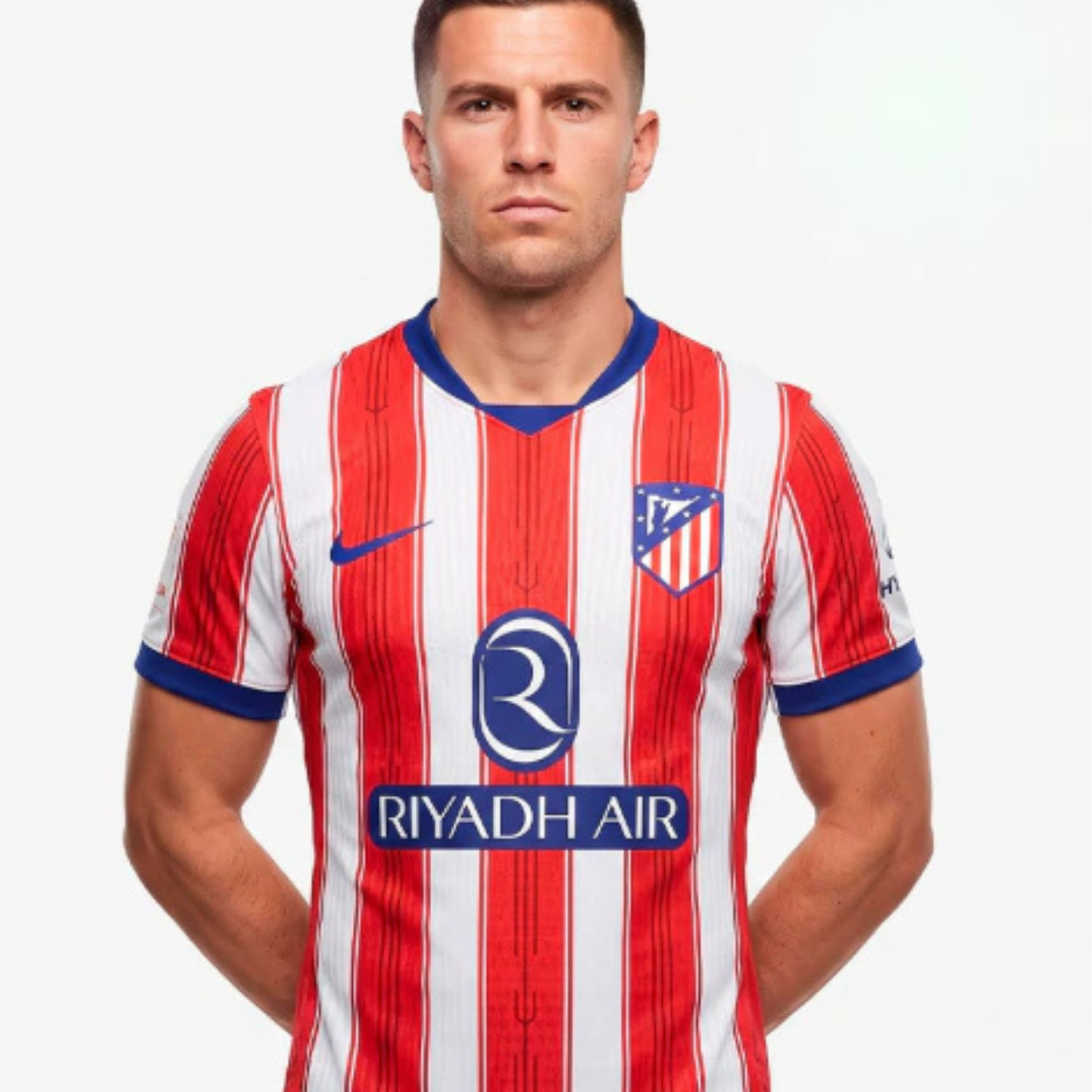 Atlético de Madrid Home 26/27 Jogador Nike - Vermelho e Branca