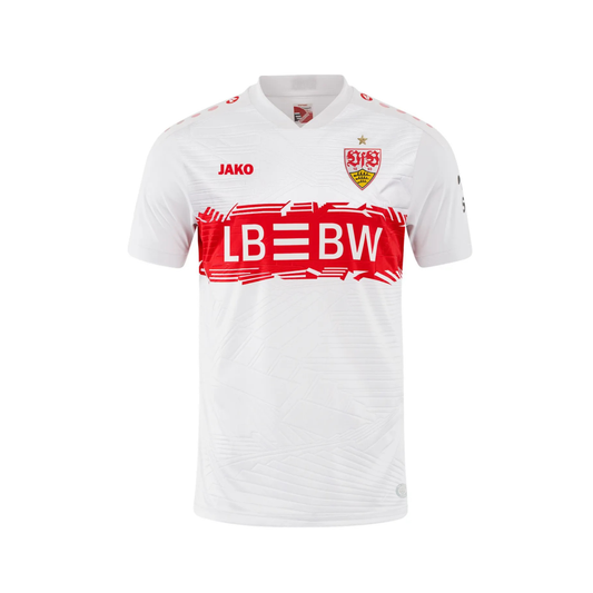 Stuttgart Home 25/26 Jako - Branca e Vermelho