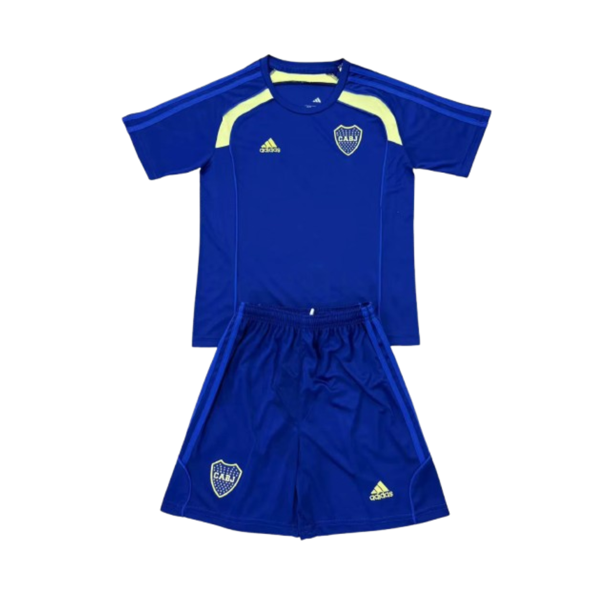 Kit Infantil Boca JRS Treino 25/26 - Azul