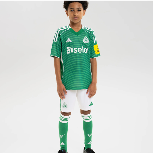 Kit Infantil Newcastle Away 25/26  - Verde
