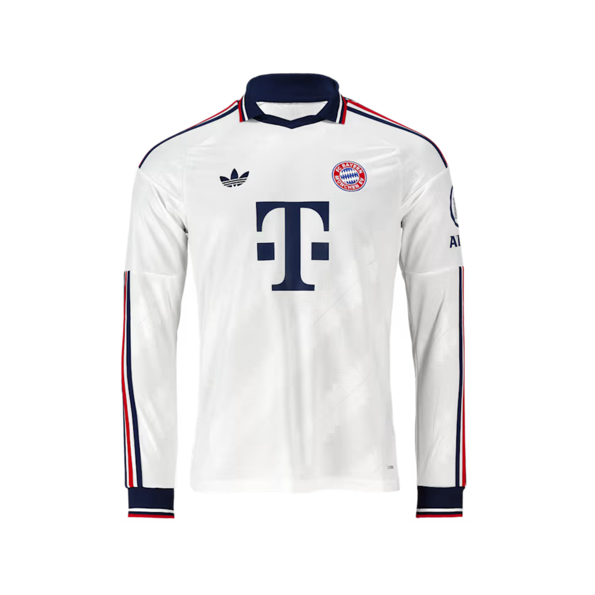 Bayern De Munique Away Manga Longa 26/27 Torcedor Adidas - Branca