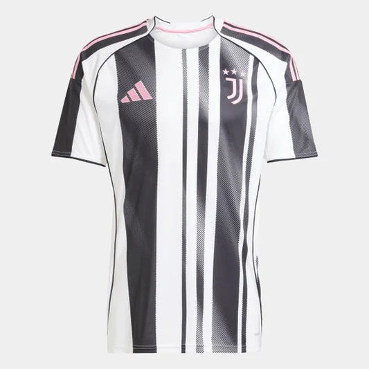Juventus Home 25/26 Torcedor Adidas  - Preto e Branco