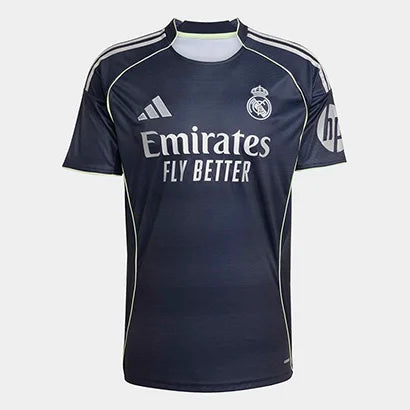 Real Madrid Away 25/26 Torcedor Adidas - Cinza Escuro