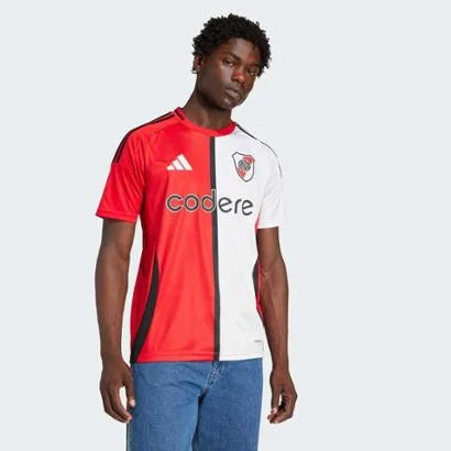 River Plate Third 25/26 Torcedor Adidas - Vermelho e Branco