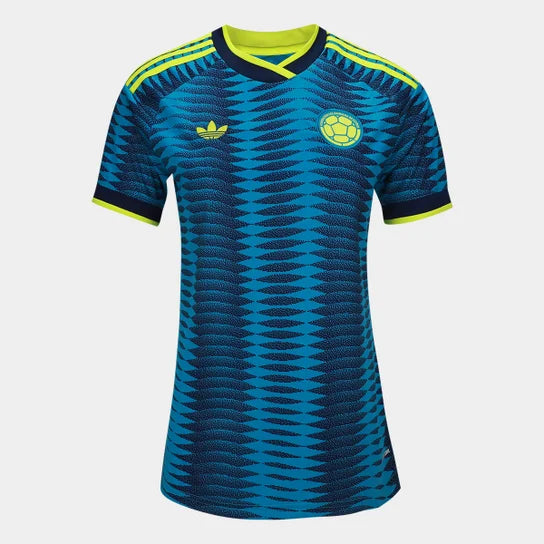 Colombia Away 26/27 Feminino Adidas - Azul