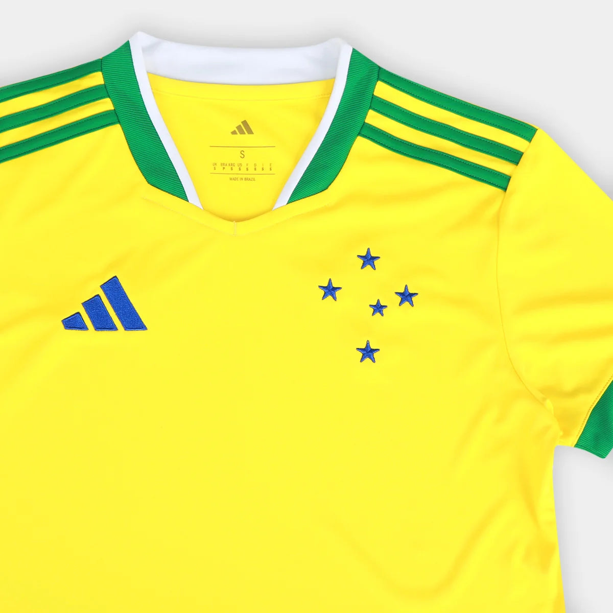 Cruzeiro Edição Especial Brasil 26/27 Adidas Torcedor Masculino - Amarela