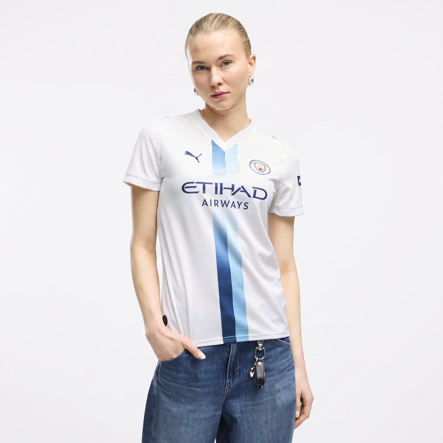 Manchester City Third 26/27 Feminina Puma - Branca