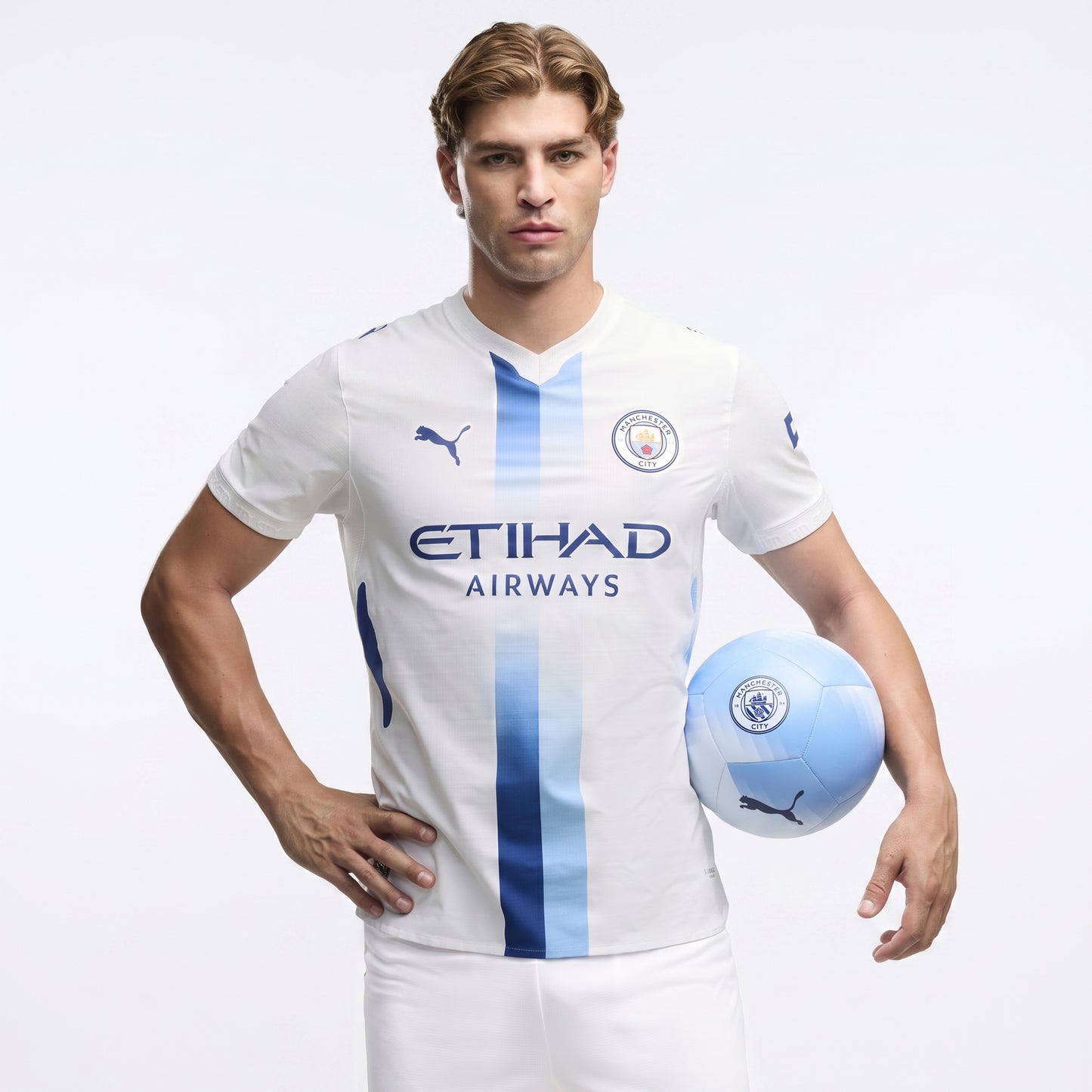 Manchester City Third 26/27 Jogador Puma  - Branca