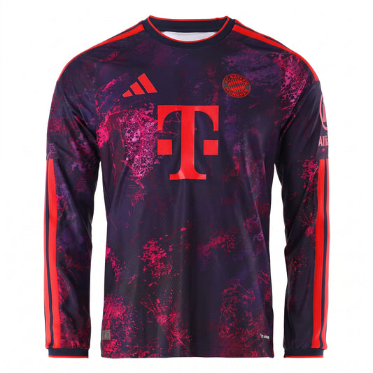 Bayern De Munique Third Manga Longa 26/27 Torcedor Adidas - Roxa
