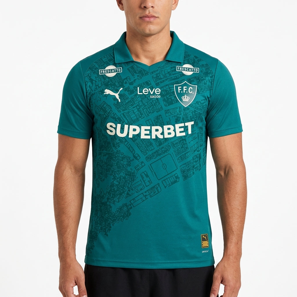 Fluminense Third 26/27 Jogador Com Patrocínios Puma - Verde