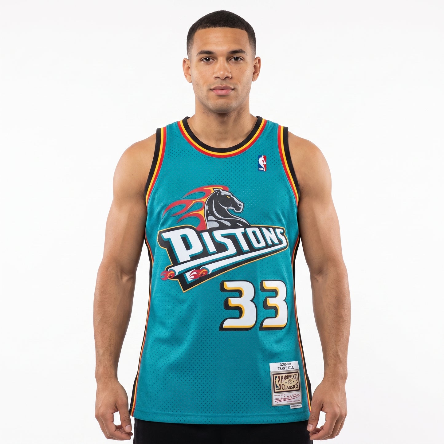 Regata Detroit Pistons Masculina - Verde