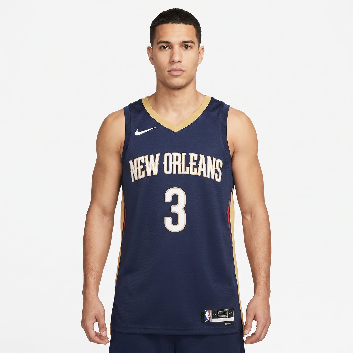 Regata New Orleans Pelicans Masculina - Azul