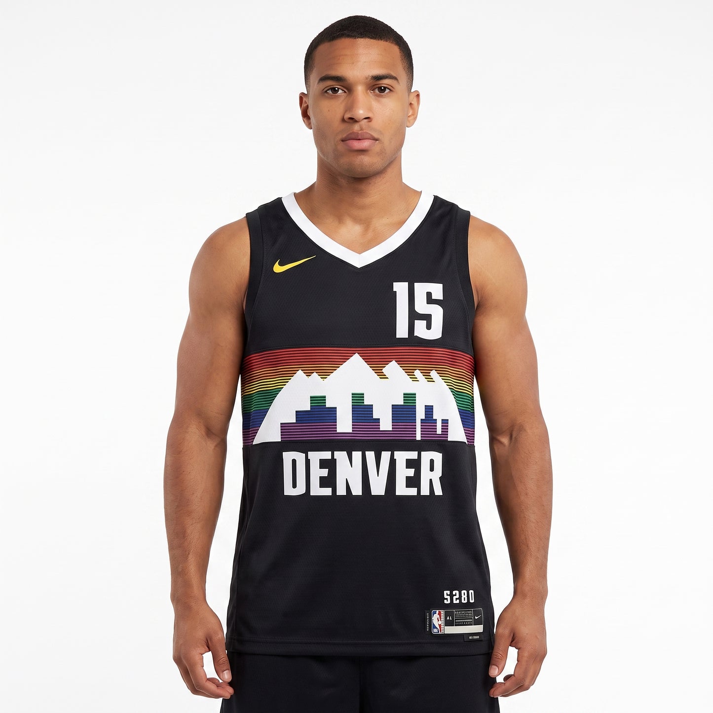 Regata Denver Nuggets Masculina - Preta