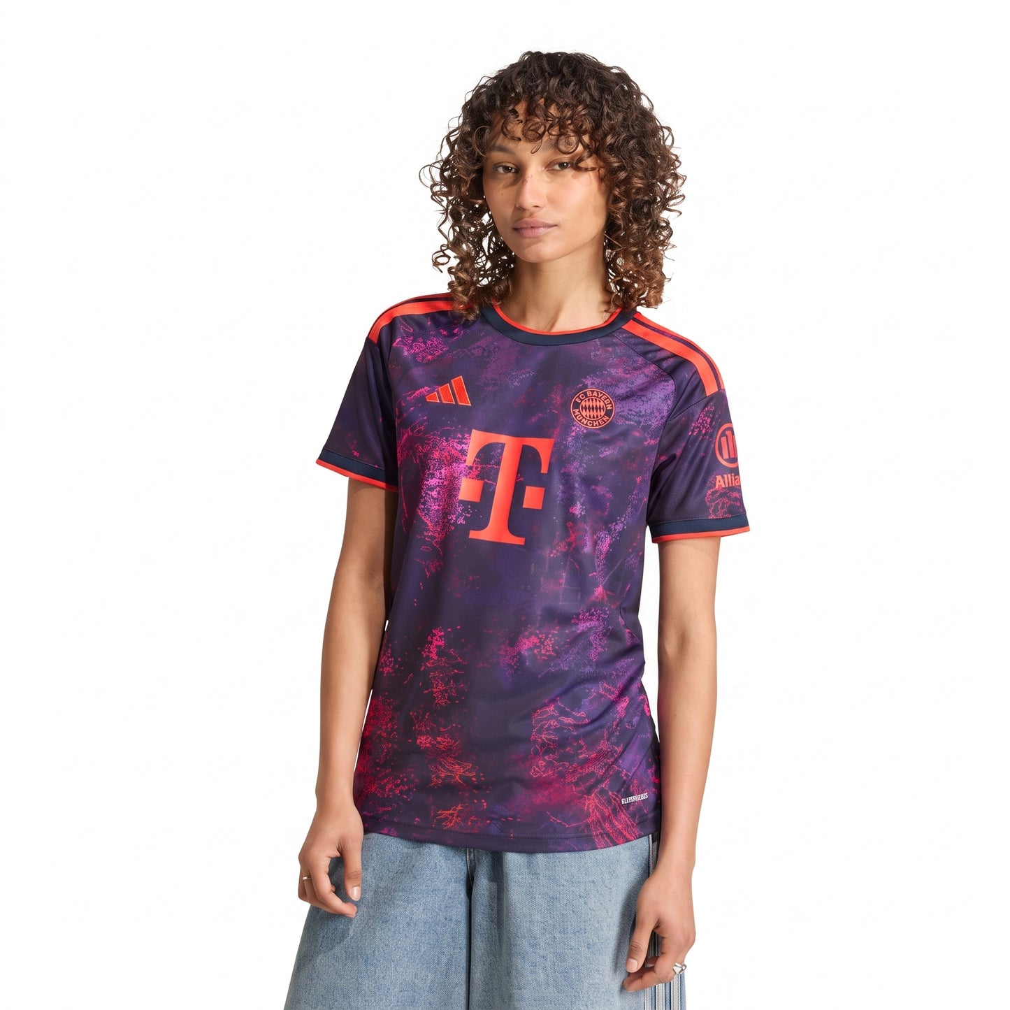 Bayern De Munique Third 26/27 Feminino Adidas - Roxa