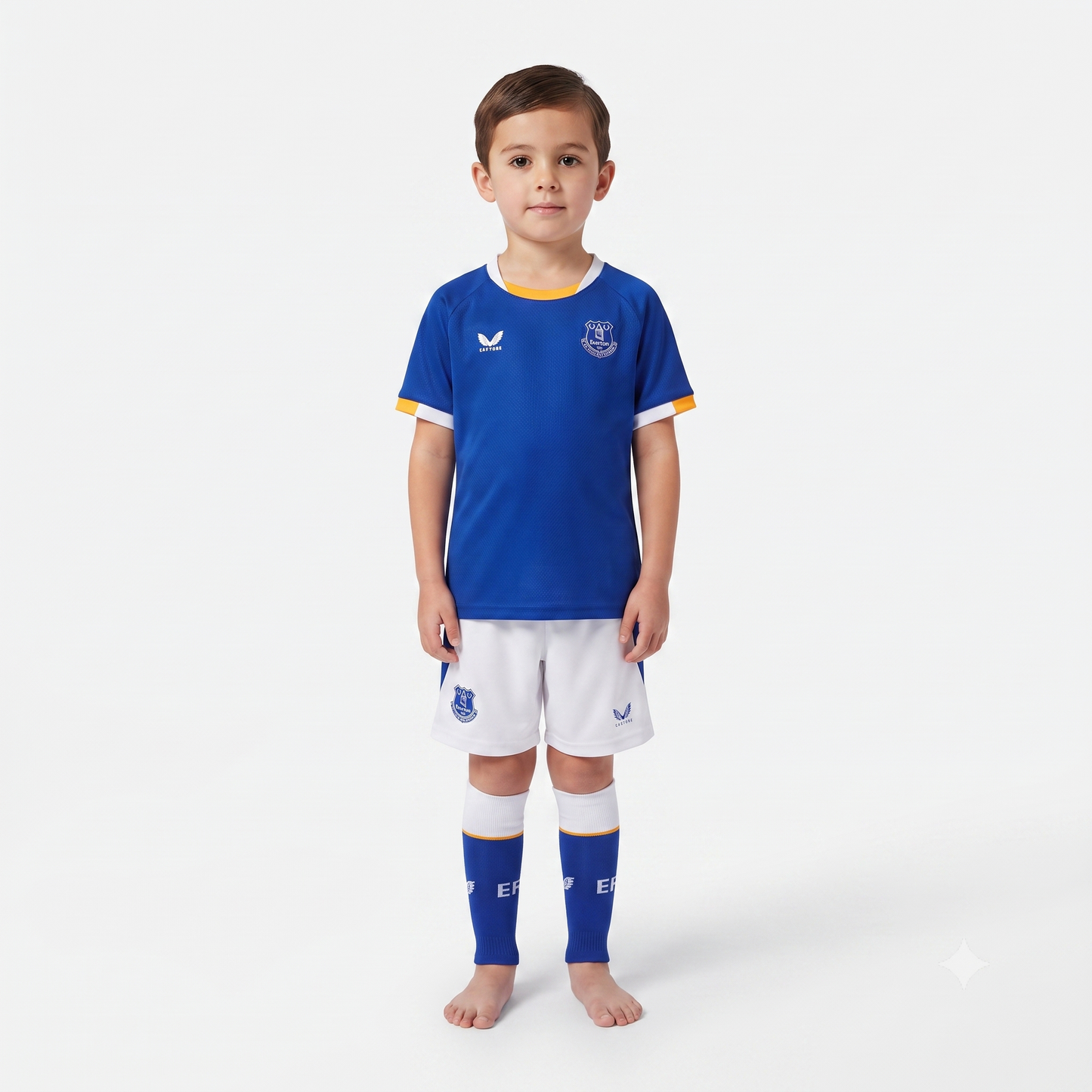 Kit Infantil Everton Home 26/27 Castore - Azul