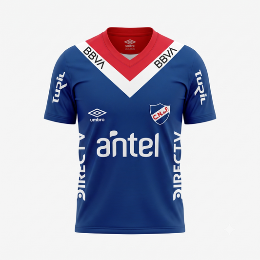 Nacional do Uruguai Third 25/26 Torcedor Umbro - Azul e Vermelho