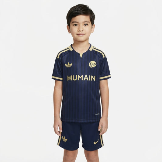 Kit Infantil Al Nassr Away 26/27  - Azul Escuro