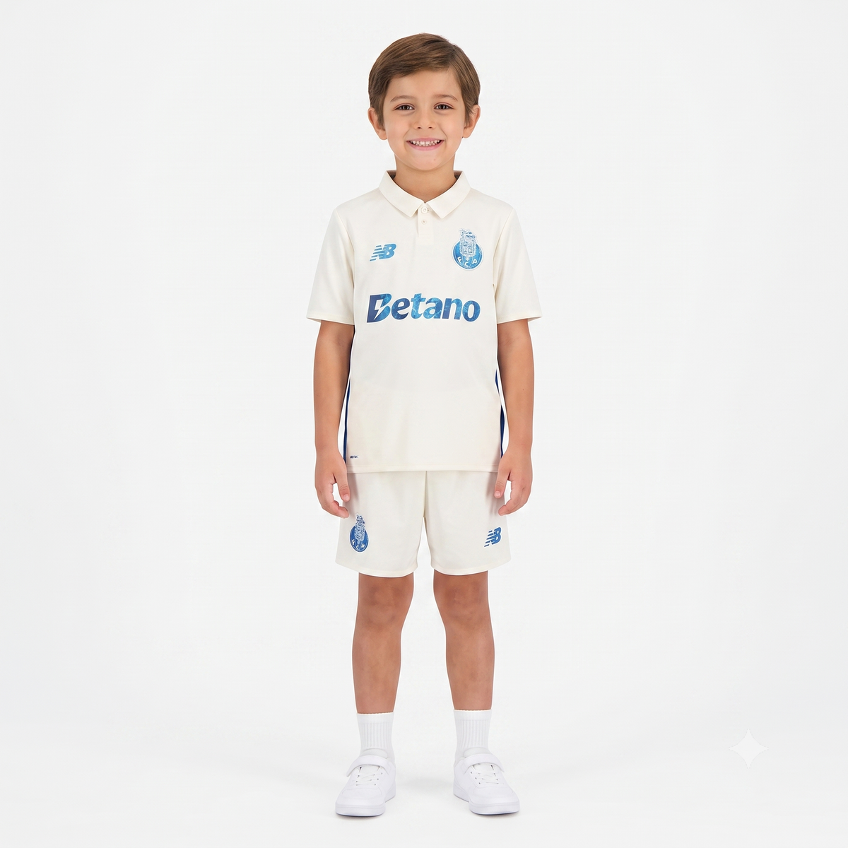 Kit Infantil Porto Third 25/26  - Bege