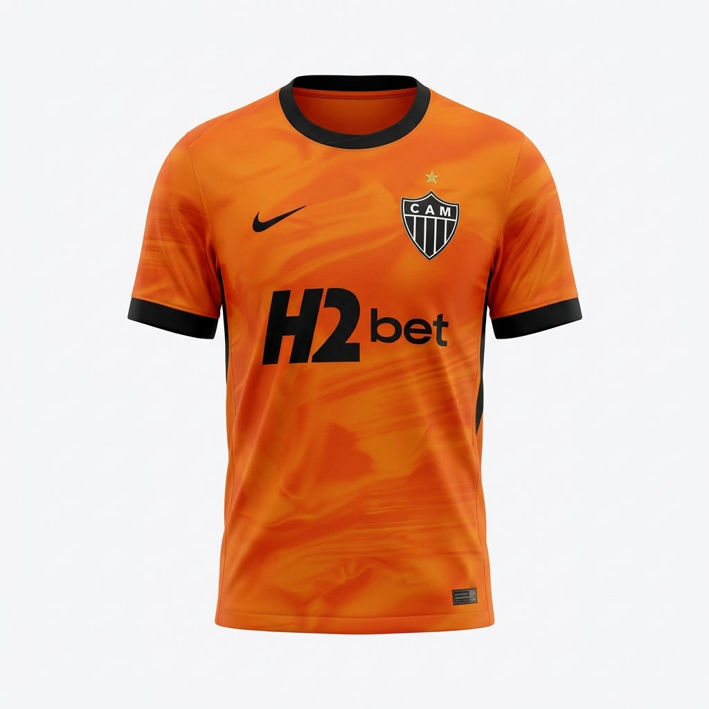 Atlético Mineiro Third 26/27 Nike Torcedor Masculino - Laranja