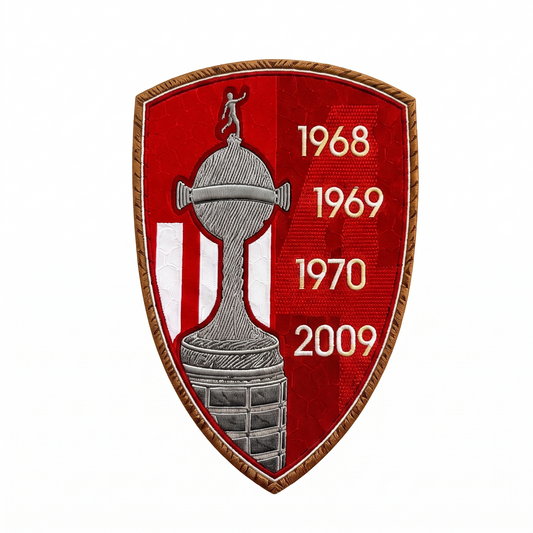 Patch 4 taças Libertadores Estudiantes