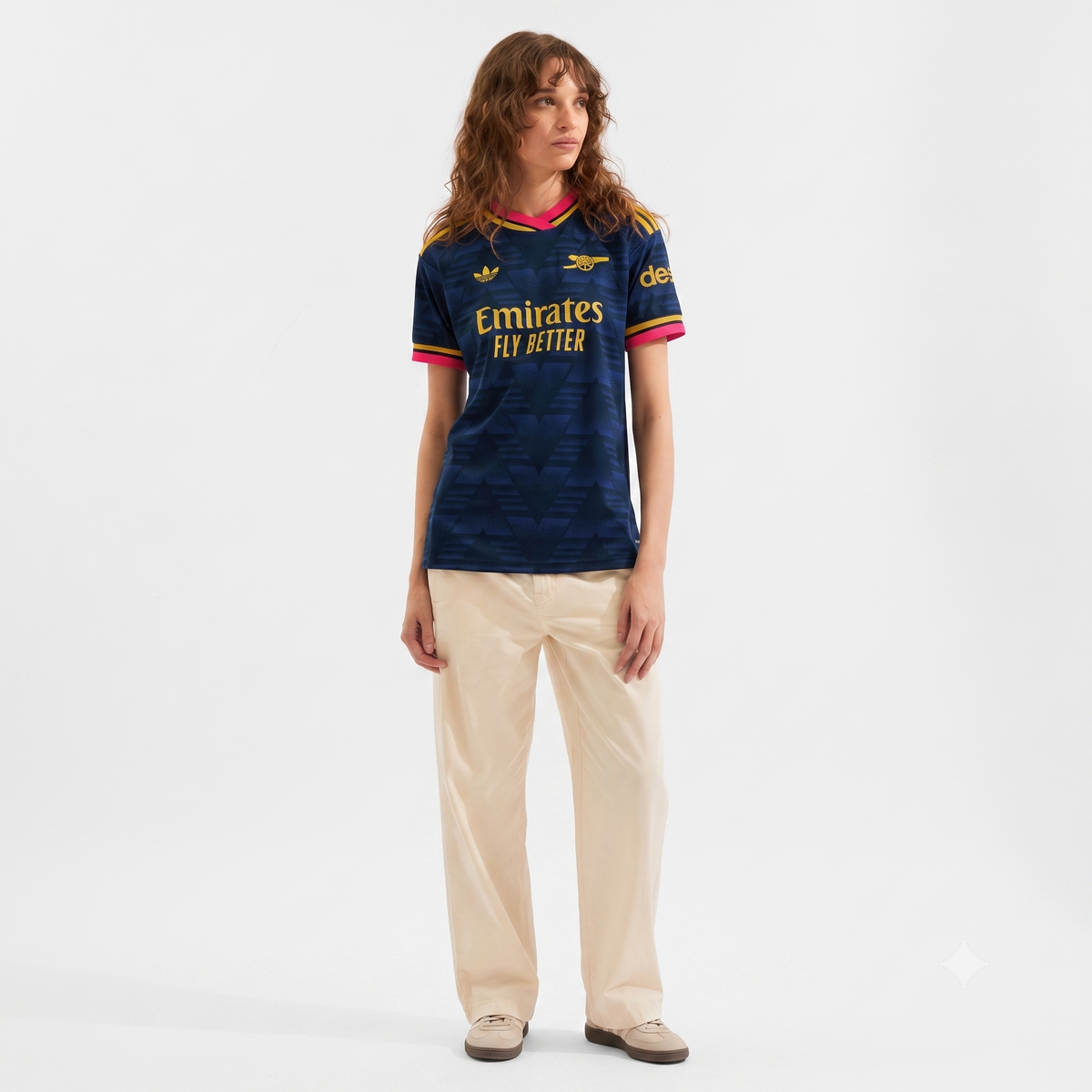 Arsenal Away 26/27 Feminina Adidas - Azul