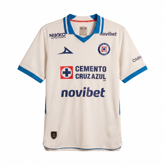 Cruz Azul Away 26/27 Torcedor Pirma Masculino - Branca
